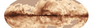 La huella magnética de la Vía Láctea. / ESA (ESA) 