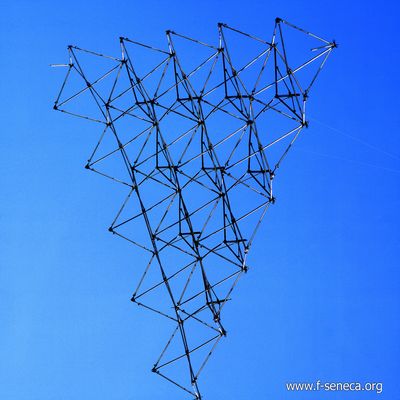 MÓDULO DE CÚPULA RETICULAR DESPLEGABLE PARA GRANDES LUCES 