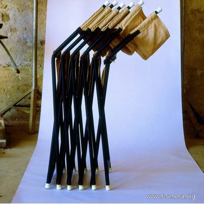 FILA DE SILLAS PLEGABLE (5 SILLAS) 